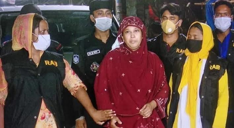 For removing tenant, Shampa sent to custody 