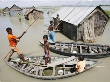 Seven drown in flood waters