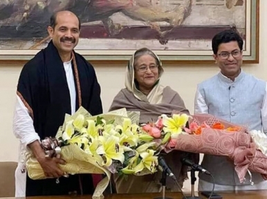 Dhaka City Polls: Sheikh Hasina congratulates two Awami League winners