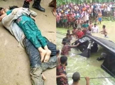 Eight of a family killed in Mymensingh microbus accident 