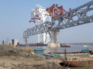 17 more span to be installed on Padma Setu 