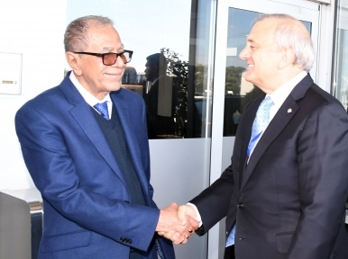 President Hamid reaches Uruguay 