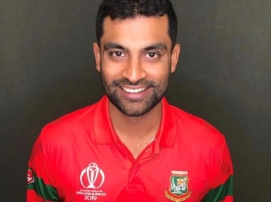 Cricketer Tamim Iqbal returns to Bangladesh following treatment in the UK