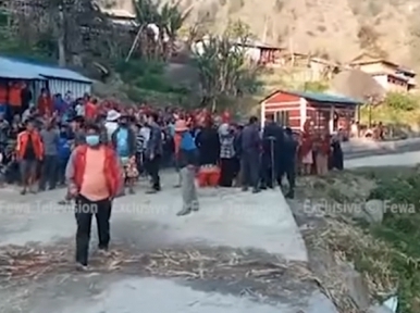 Nepal: Chinese defy COVID-19 lockdown, clash with locals in Lamjung