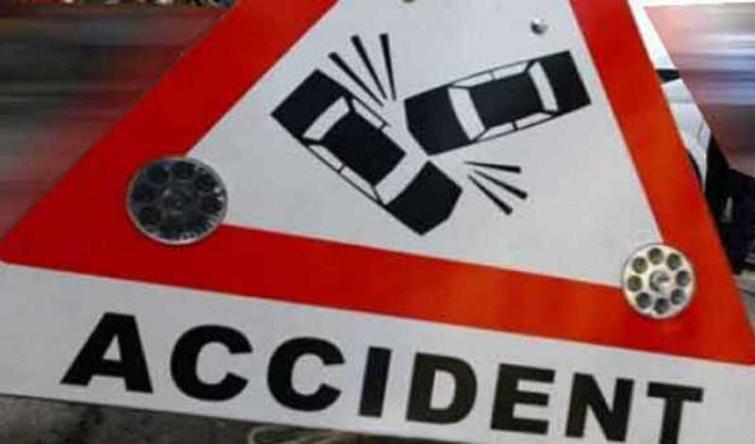 Three persons killed as bus hits them 