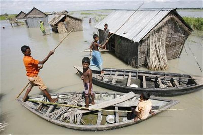 Seven drown in flood waters