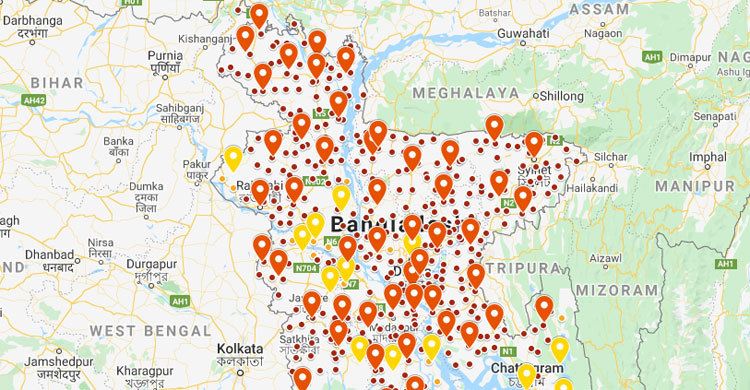 Bangladesh places 50 districts under complete lockdown 