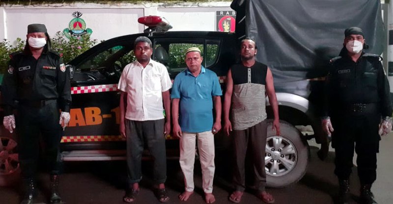 RAB nabs three weapons dealers from Dhaka's Darussalam neighbourhood