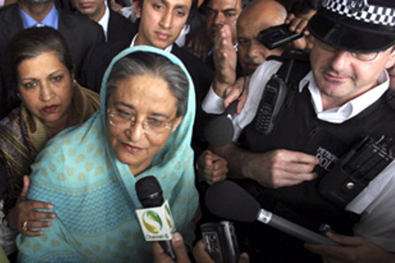 Sheikh Hasina's return to Bangladesh marked 