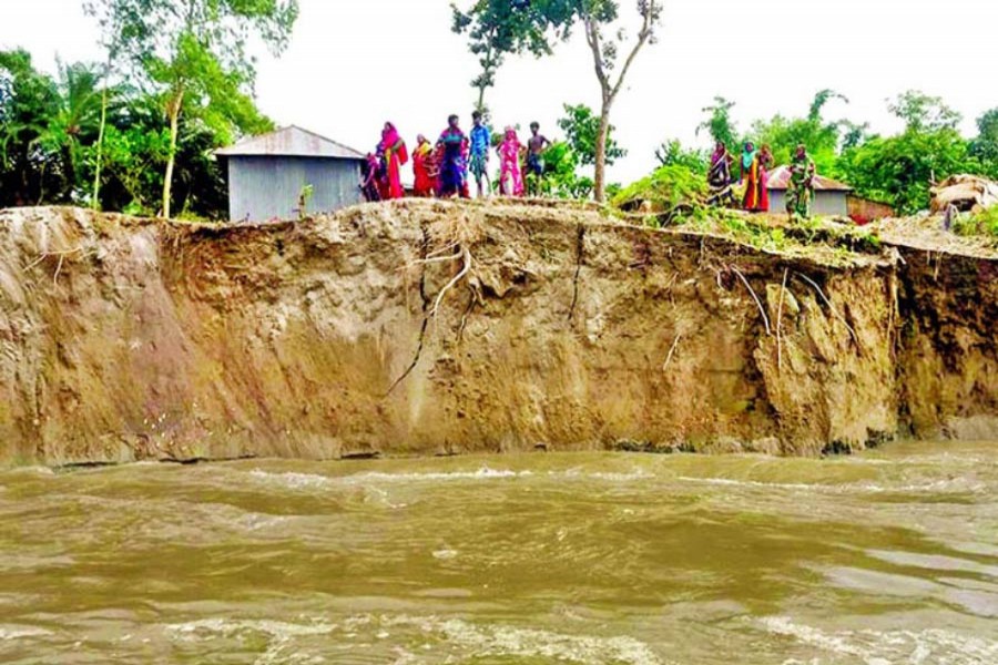 Jamuna river witnesses breaking 