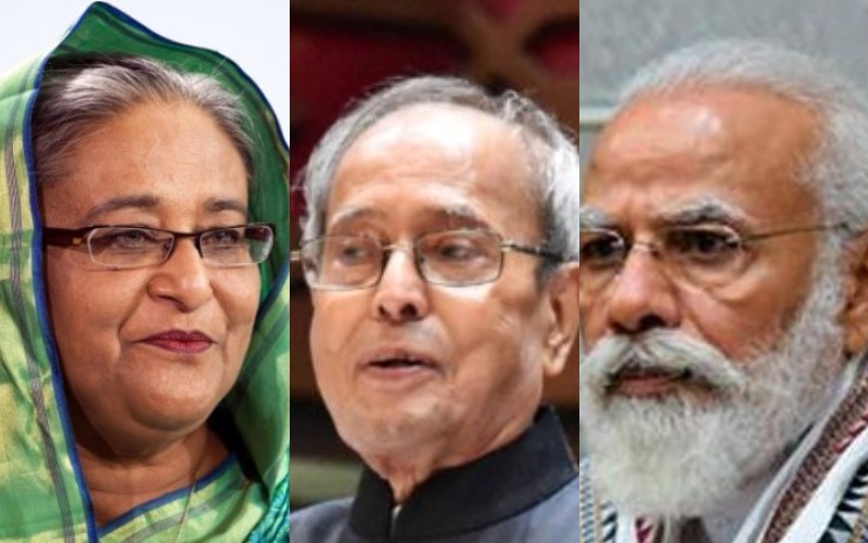 PM Hasina writes to Indian counterpart Narendra Modi, condoles Pranab Mukherjee's death 