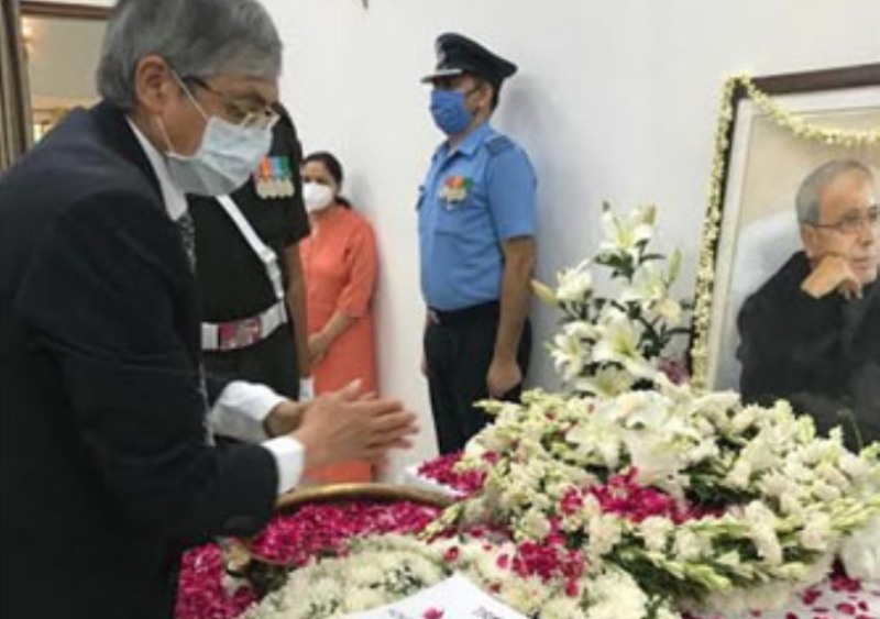 Pranab Mukherjee: Bangladesh High Commissioner in India pays his respects on behalf of PM Hasina