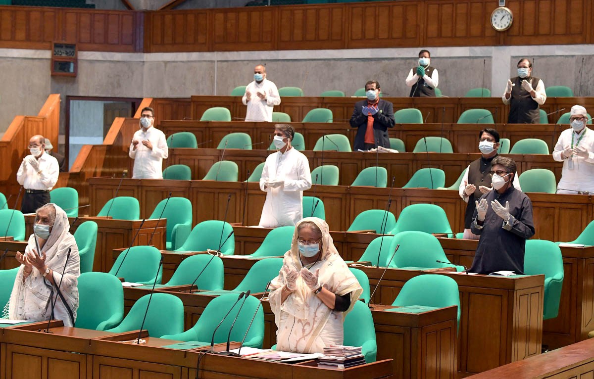 Bangladesh Assembly prays to free COVID19
