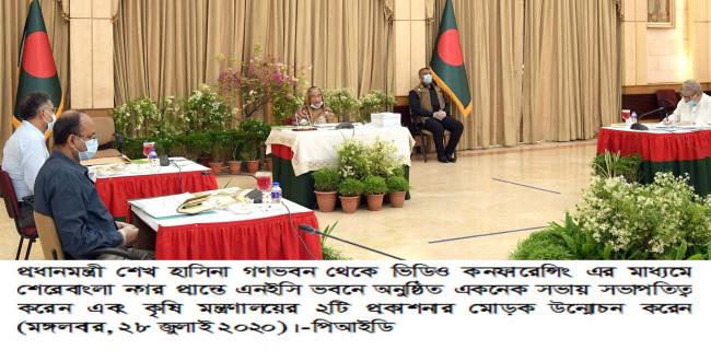 একনেক সভায় হাসিনা