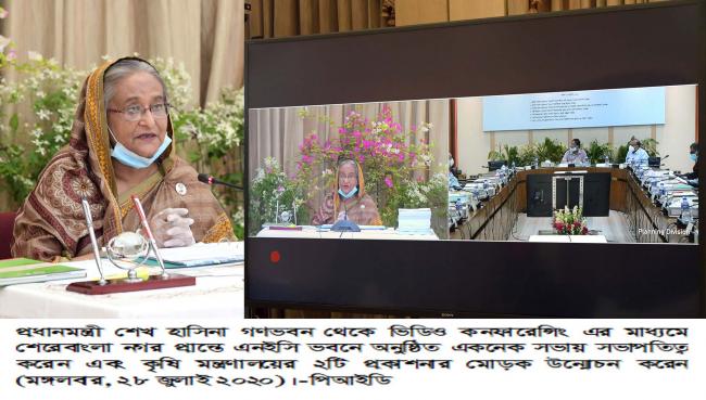 একনেক সভায় হাসিনা